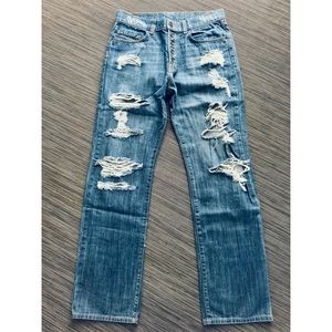 CARMAR LOW FIT BAGGY JEANS